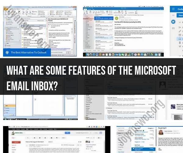 Microsoft Email Inbox Features: Productivity Enhancements