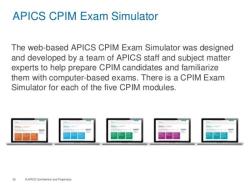 Modules in the CPIM Exam