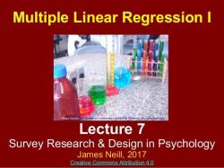Multiple Regression in Psychology: Analyzing Multifactorial Relationships