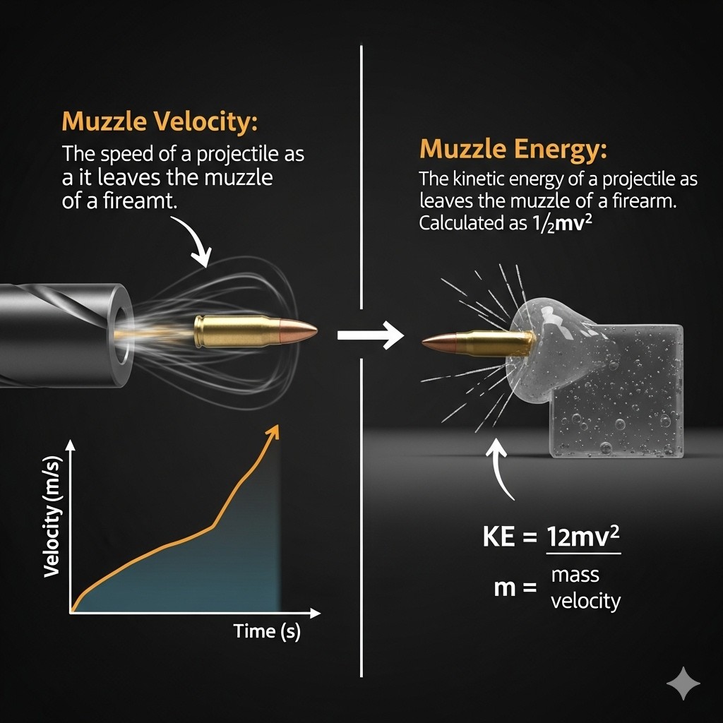 Muzzle Velocity and Muzzle Energy: Key Concepts Explained
