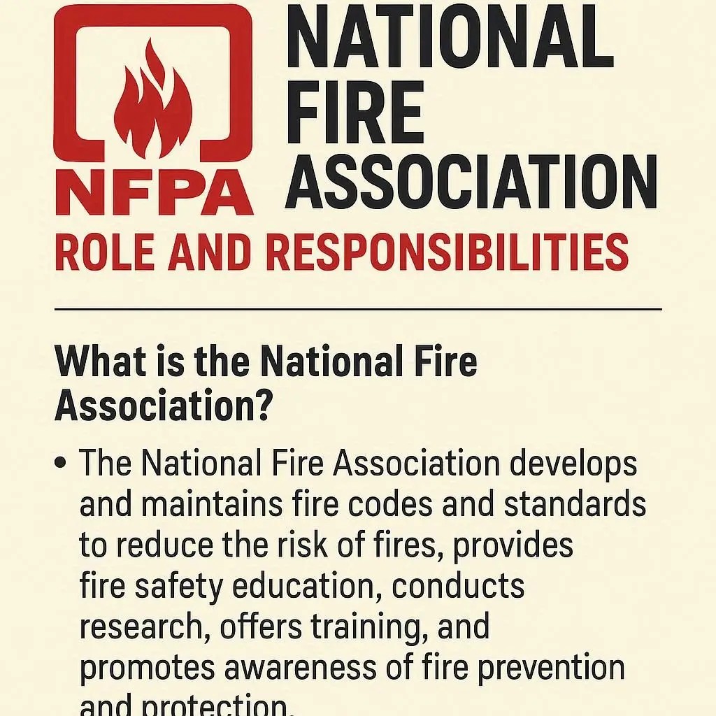 National Fire Association: Role and Responsibilities