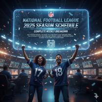 National Football League 2025 Season Schedule: Complete Weekly Breakdown