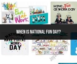 National Fun Day: Celebration Date