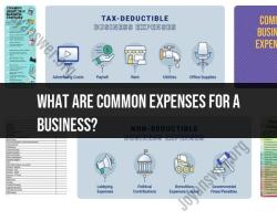 Navigating Business Finances: Common Expenses for Every Business
