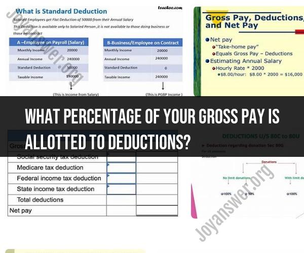 Navigating Deductions: Understanding Their Impact on Gross Pay