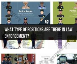 Navigating Law Enforcement Positions: A Comprehensive Overview of Role Diversity