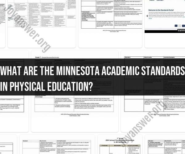 Navigating Minnesota Academic Standards in Physical Education