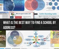 Navigating School Search by Address