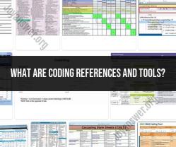 Navigating the Coding Universe: Essential References and Tools