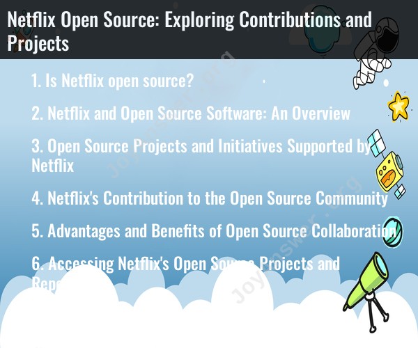 Netflix Open Source: Exploring Contributions and Projects