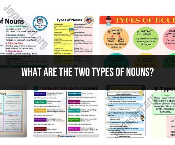 Noun Types Demystified: Common and Proper Nouns