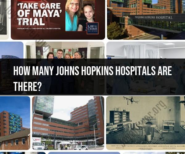 Number of Johns Hopkins Hospitals: Hospital Network