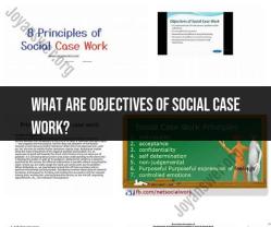 Objectives of Social Case Work: Helping Individuals Achieve Well-being