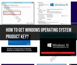 Obtaining a Windows Operating System Product Key: Methods and Procedures