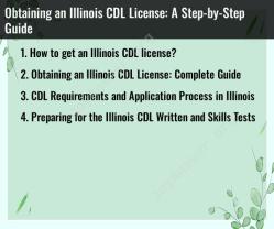Obtaining an Illinois CDL License: A Step-by-Step Guide