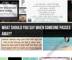 Offering Condolences: What to Say When Someone Passes Away