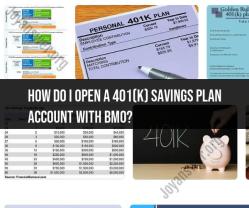Opening a 401(k) Savings Plan Account with BMO: Steps