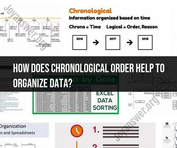 Organizing Data with Chronological Order: Importance and Benefits