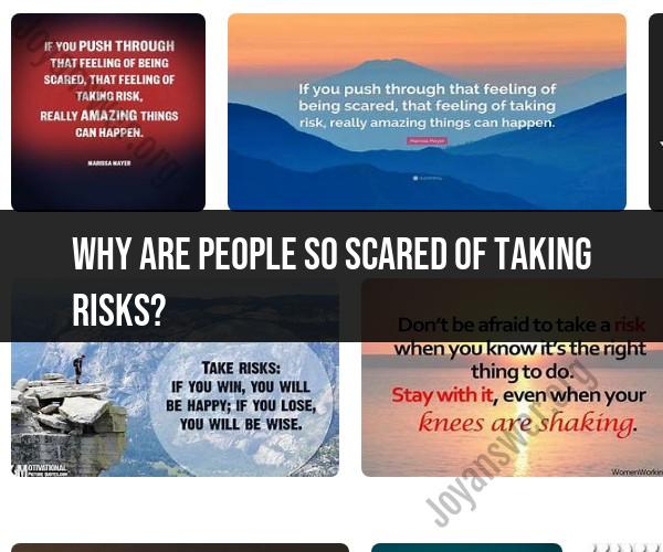 Overcoming the Fear of Taking Risks: Insights
