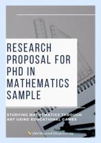 Overview of a PhD Research Proposal