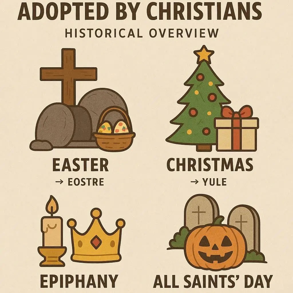 Pagan Holidays Adopted by Christians: Historical Overview