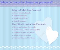 Password Change: Understanding When and How Often to Update Your Password