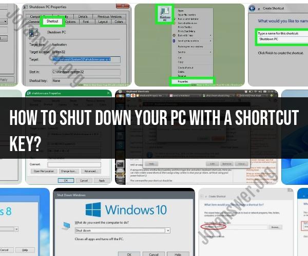 PC Shutdown Shortcut: How to Quickly Shut Down Your PC with a Keyboard Shortcut