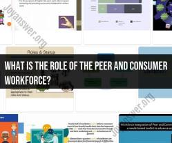 Peer and Consumer Workforce: Role and Significance in Mental Health