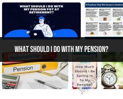 Pension Dilemma: What to Do with Your Retirement Savings
