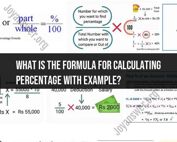Percentage Calculation Demystified: Formula and Example