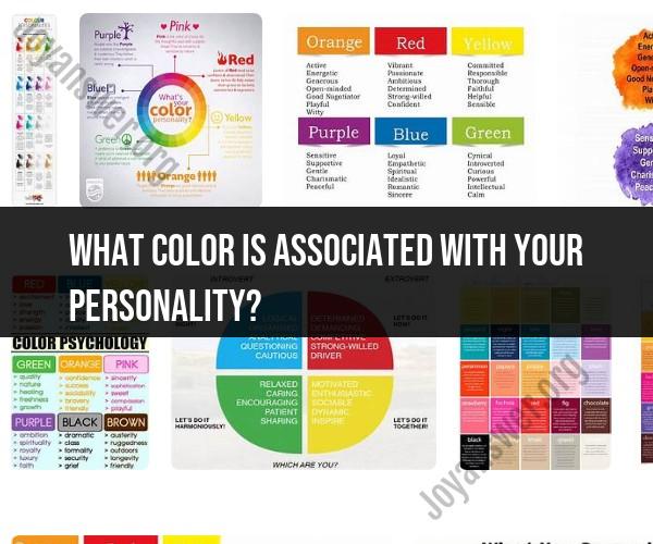 Personality Colors: What Your Color Says About You