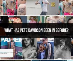 Pete Davidson's Portfolio: A Look at His Previous Works