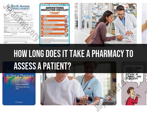 Pharmacy Assessment Timeline: Evaluating Patient Needs
