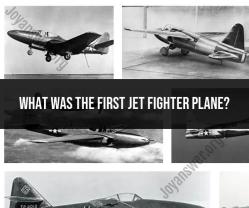 Pioneering Jet Fighter Planes: The First in Aviation History
