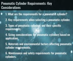 Pneumatic Cylinder Requirements: Key Considerations