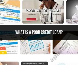 Poor Credit Loans: Financial Solutions