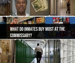 Popular Commissary Items for Inmates: What's on the Shopping List?