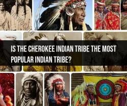 Popularity of Cherokee Indian Tribe: Historical Significance