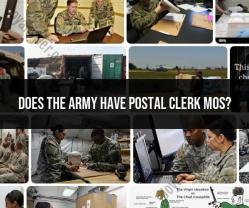 Postal Clerk MOS in the Army: Exploring the Role