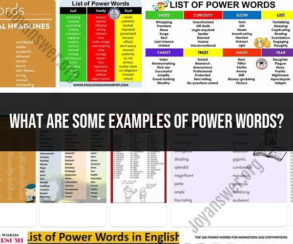 Power Words: Using Language to Evoke Emotions and Drive Action