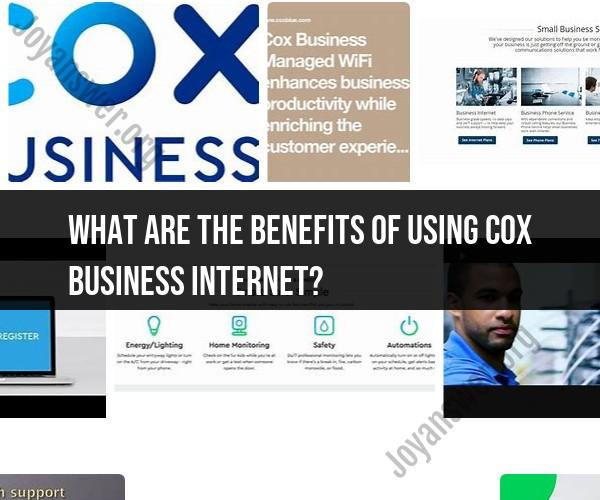 Powering Business Productivity: The Advantages of Cox Business Internet