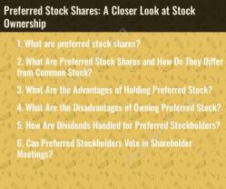 Preferred Stock Shares: A Closer Look at Stock Ownership