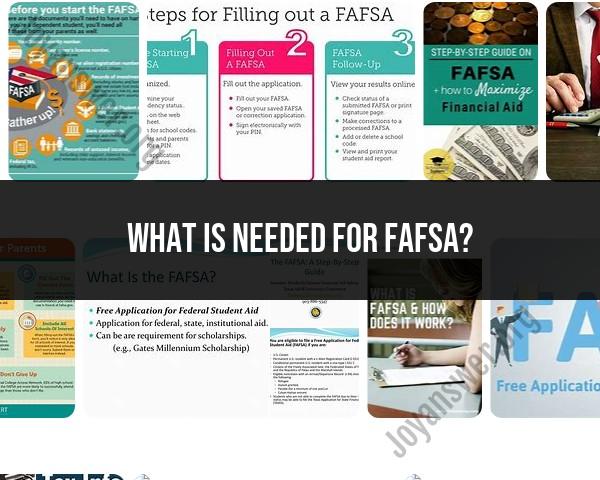 Preparing for FAFSA: Required Information