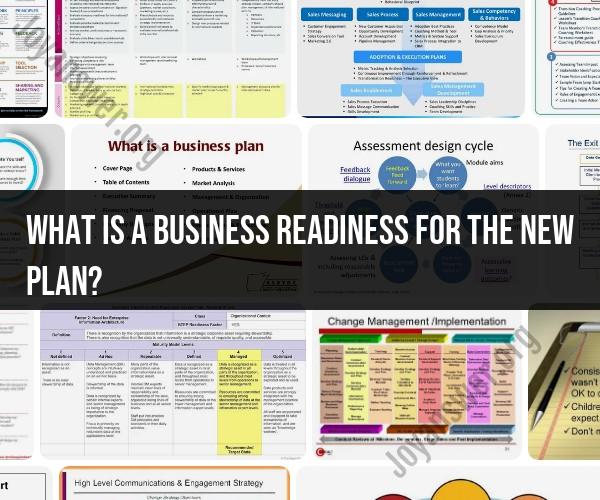Preparing Your Business for the New Plan: Readiness Assessment
