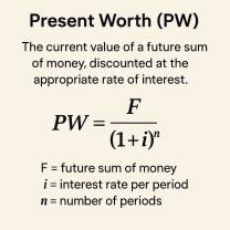 Present Worth Formula in Economics: Definition and Calculation