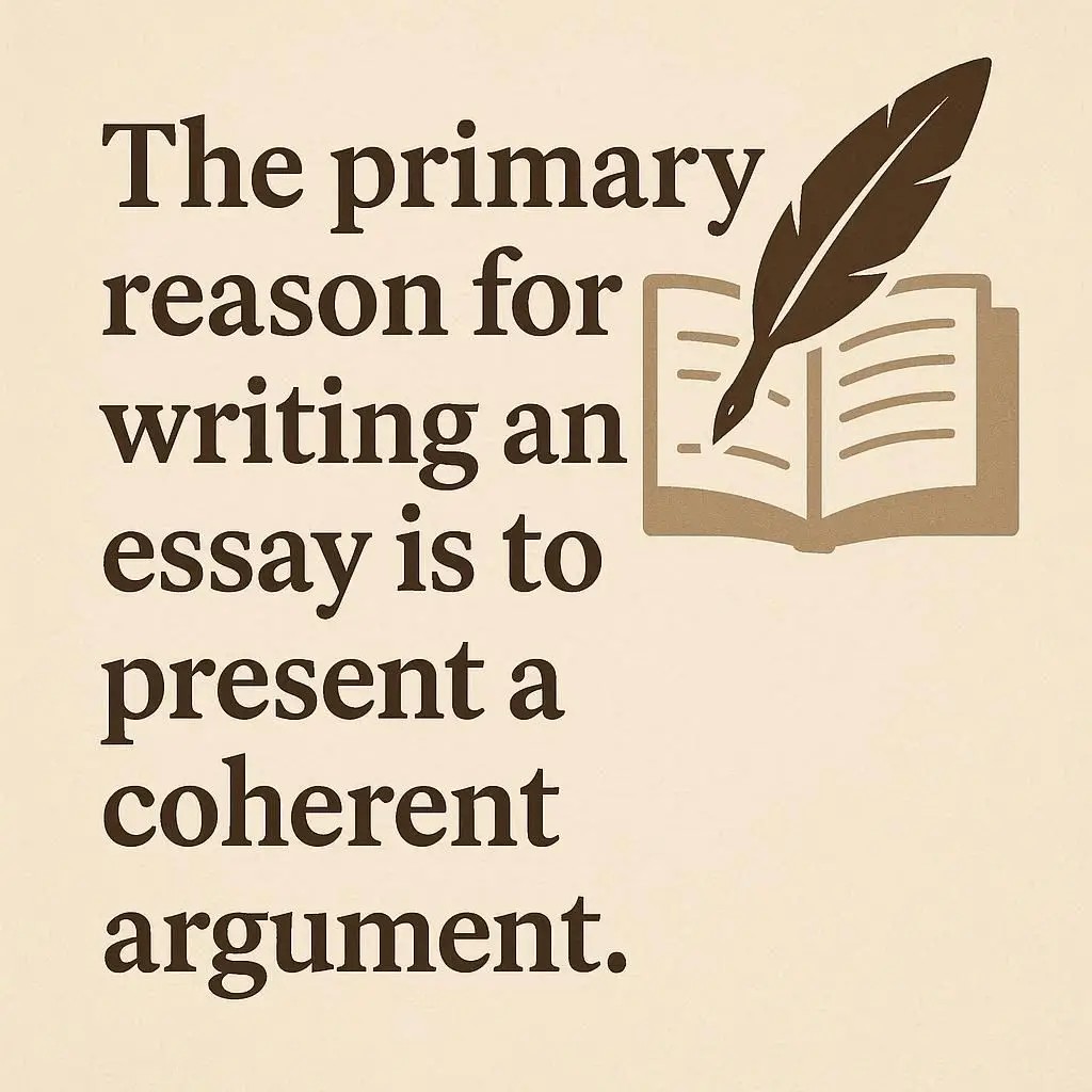 Primary Reason for Writing an Essay: Purpose and Importance