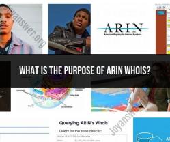 Purpose of ARIN WHOIS