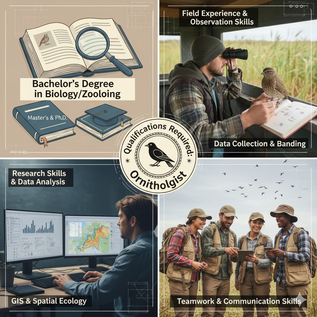 Qualifications Required to Become an Ornithologist