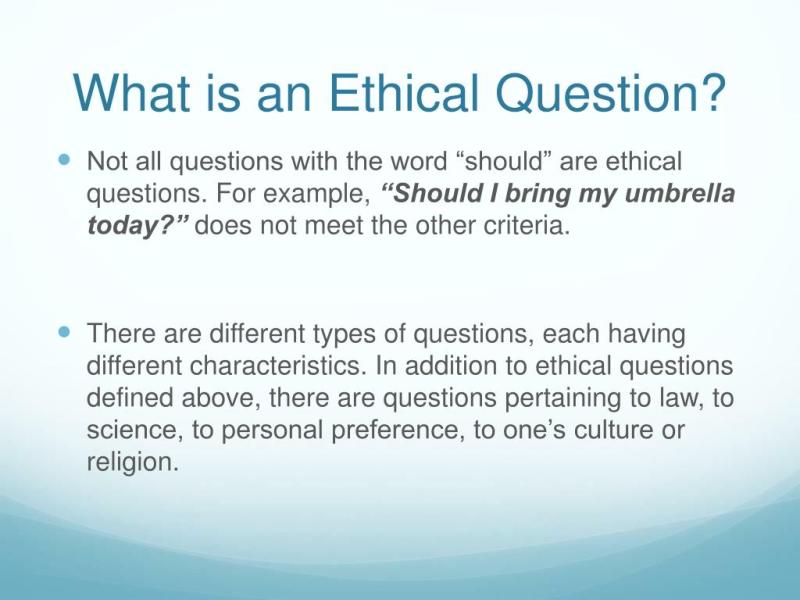 Questions About Ethics: Exploring Ethical Inquiry