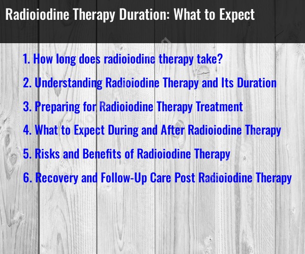 Radioiodine Therapy Duration: What to Expect